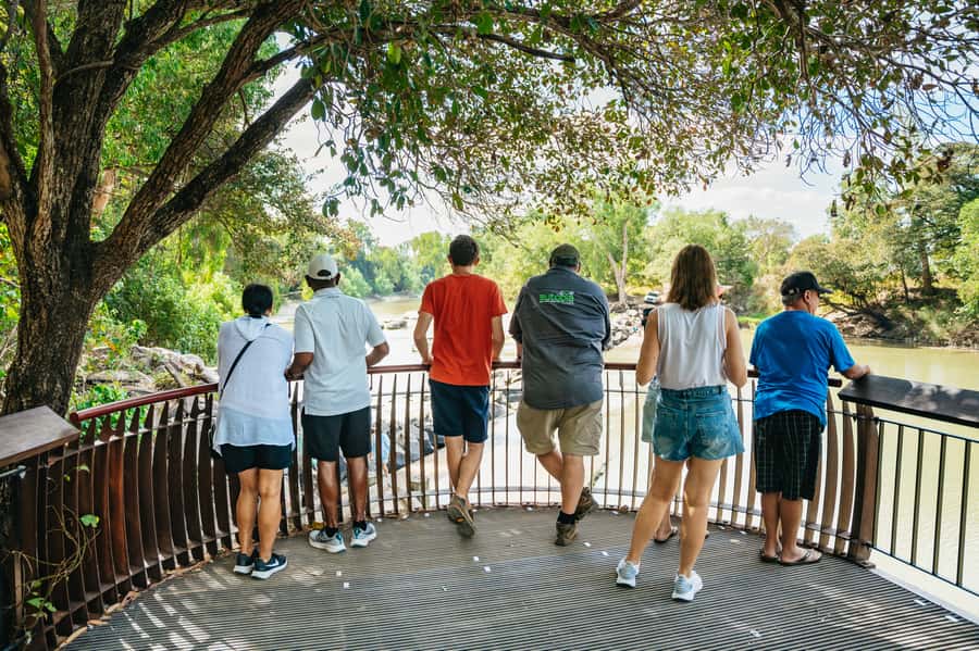 From Darwin: Kakadu Wilderness Escape & Rock Art Day Tour - Corroboree country and the practical lunch stop