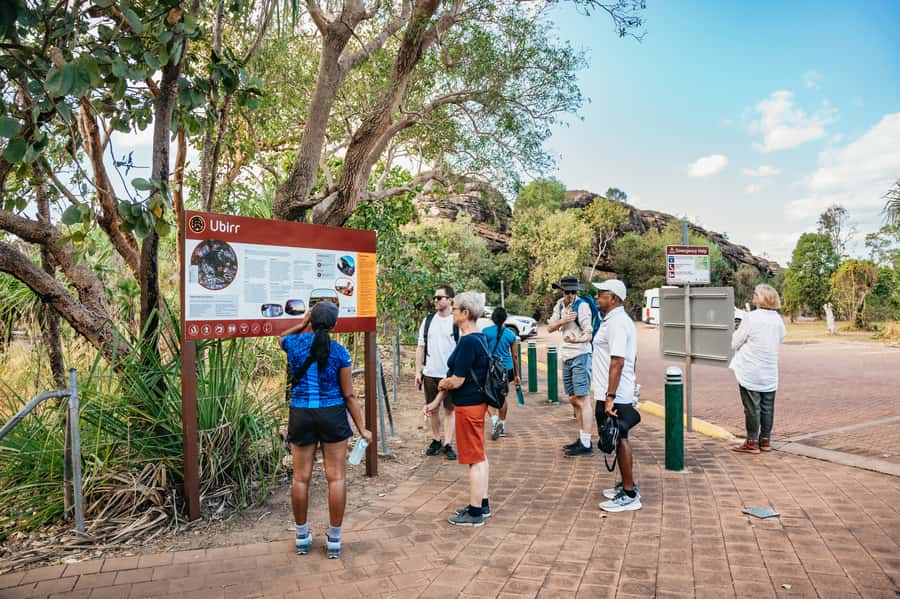 From Darwin: Kakadu Wilderness Escape & Rock Art Day Tour - Cahills Crossing: crocodiles, tides, and a famous road