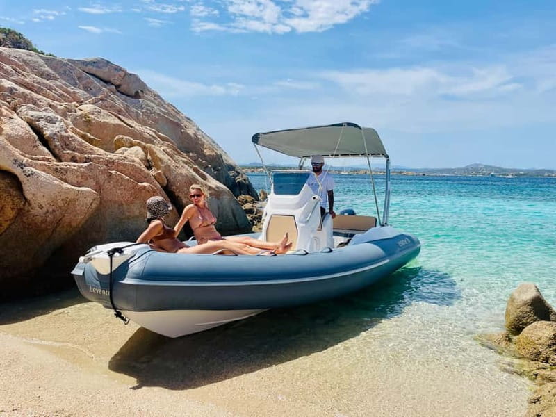 From Palau: Maddalena National Park Boat tour - Cala Santa Maria closes the island circuit