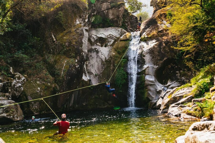 From Porto: Gerês National Park Canyoning Trip - Getting dressed for the river