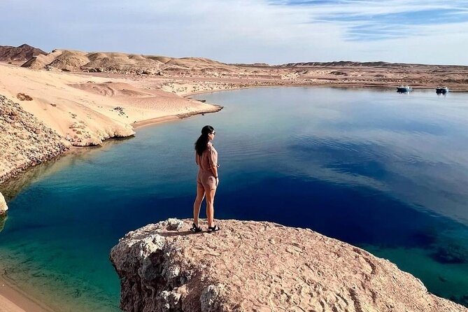 From Sharm: Ras Mohamed National Park and Magic Lake Day Tour - Earthquake crack and the cliff viewpoint
