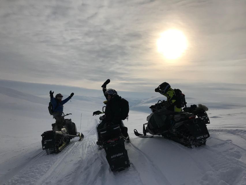 From Tromso: Arctic Wilderness Snowmobile Daytime Tour - Leaving Tromsø for the Lyngen Alps