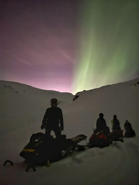 From Tromso: Arctic Wilderness Snowmobile Evening Tour - Northern Lights hopes and weather limits