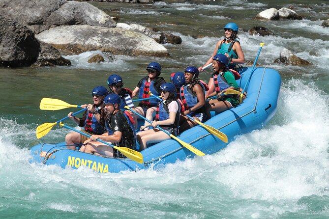 Full Day Glacier National Park Whitewater Rafting Adventure - With Lunch! - Lunch breaks up the day