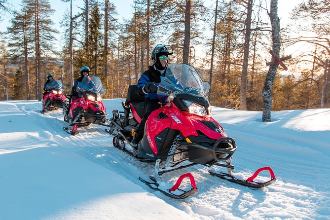 Full Day Snowmobile Safari into the Lappish Wilderness in Rovaniemi - What the riding feels like on rough snow