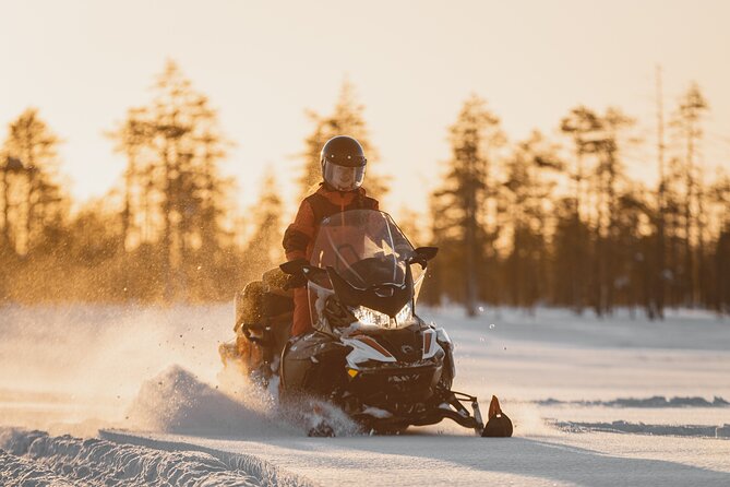 Full Day Snowmobile Safari into the Lappish Wilderness in Rovaniemi - Getting suited up for six hours in the cold
