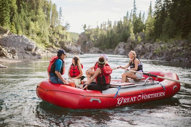Glacier National Park Scenic Float - A quiet river trip beside Glacier National Park
