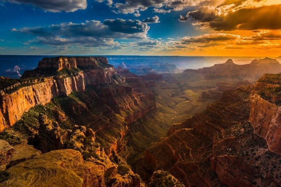 Grand Canyon National Park: Guided Sunset Hummer Tour - The sunset stop and the best light of the day