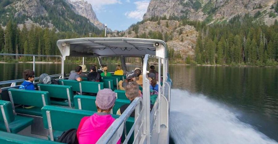 Grand Teton National Park: Full-Day Tour with Boat Ride - Jackson Lake, Pacific Creek, and the northern reaches