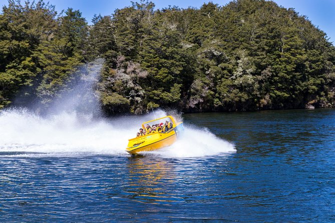 Jet Boat Journey through Fiordland National Park - Pure Wilderness - Starting beside Lake Te Anau