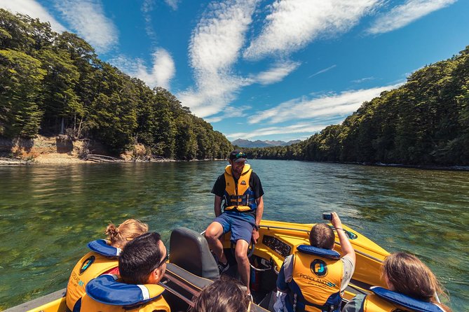 Jet Boat Journey through Fiordland National Park - Pure Wilderness - The short ride to Queens Reach