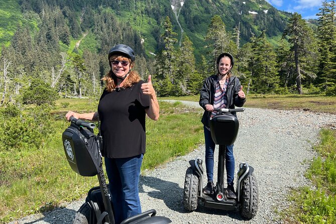 Juneau Alpine Segway Wilderness Trail Adventure - Learning to ride before the real trail