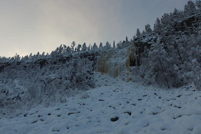 Korouoma national park and frozen waterfalls hiking tour - Key points at a glance