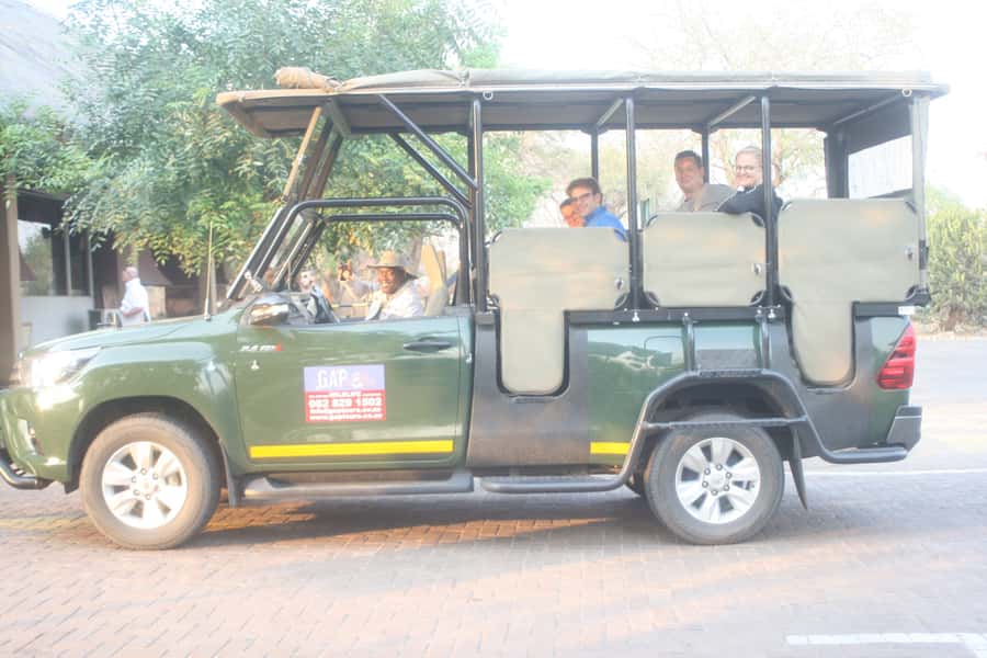 Kruger National Park Afternoon Safari - The first view from an open safari vehicle