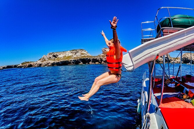 Marietas Islands National Park: Full Day ALL INCLUSIVE Tour - Lunch, Waterslides, and the Floating Fun Factory