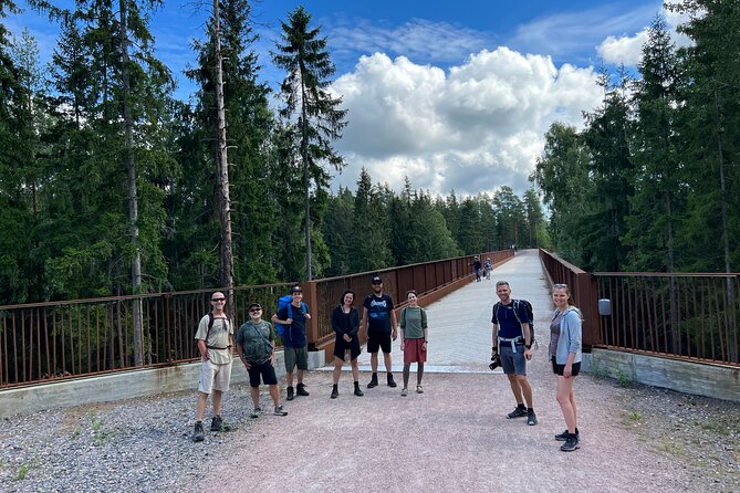 National Park Hike & Finnish Smoke Sauna Experience with Campfire Lunch - Leaving Helsinki from the Kiasma meeting point
