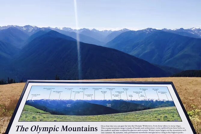 Olympic National Park Small Group Day Tour w/Scenic Ferry 2CanGo - Lake Crescent and the forest near Marymere Falls