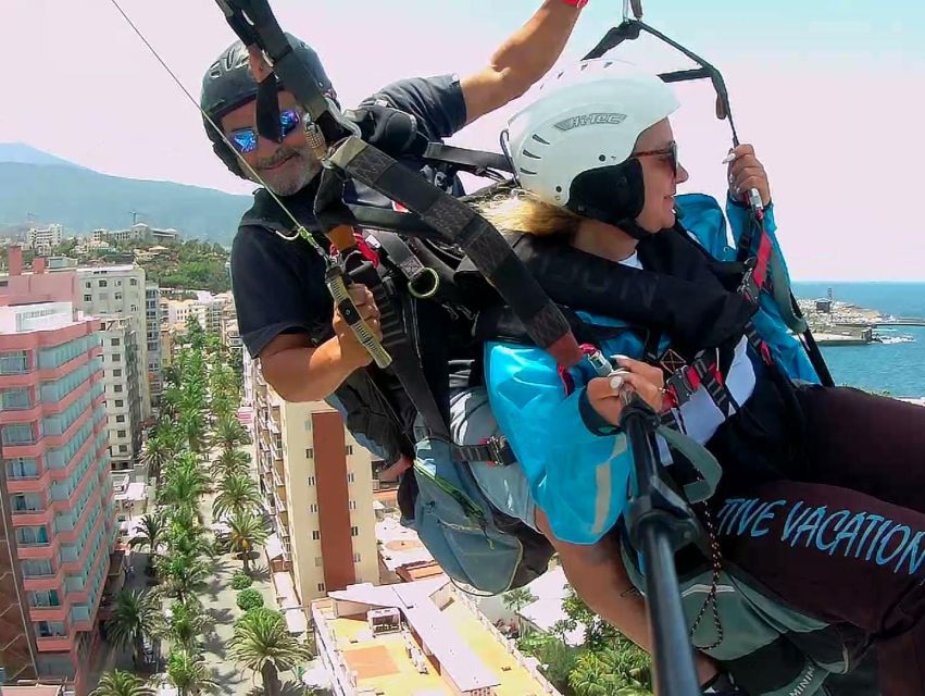 Paragliding from Puerto de la Cruz or Teide National park - Who will enjoy this most