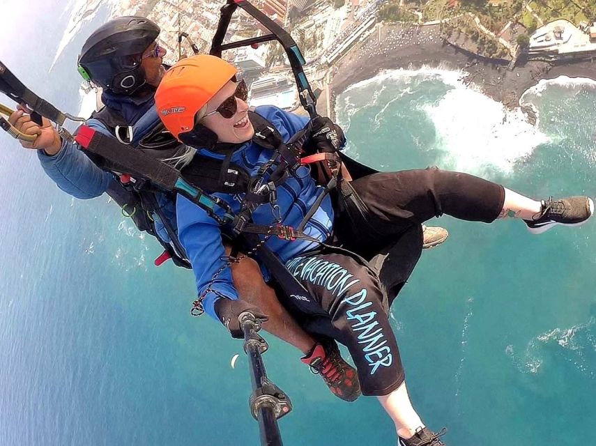 Paragliding from Puerto de la Cruz or Teide National park - Two ways to see Tenerife from the air