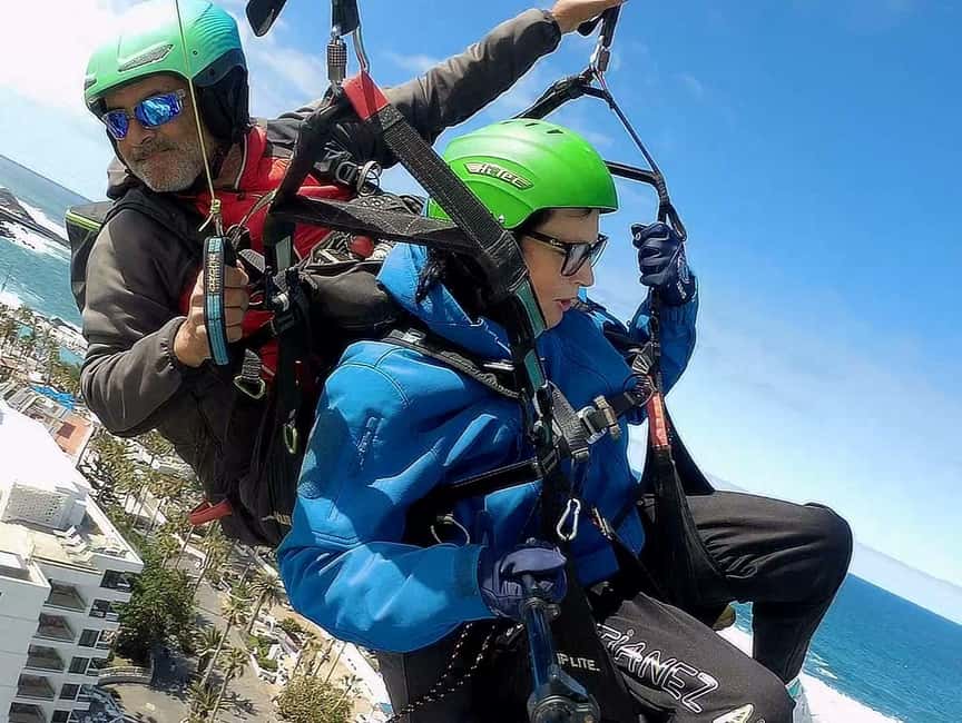Paragliding from Puerto de la Cruz or Teide National park - The Martianez flight: a shorter route to the sky
