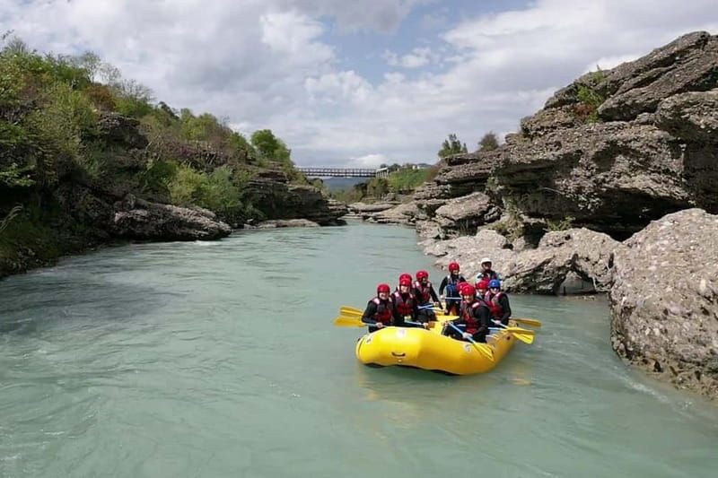 Permet: Vjosa River National Park Guided Rafting Tour - Mountain scenery and the Vjosa ecosystem