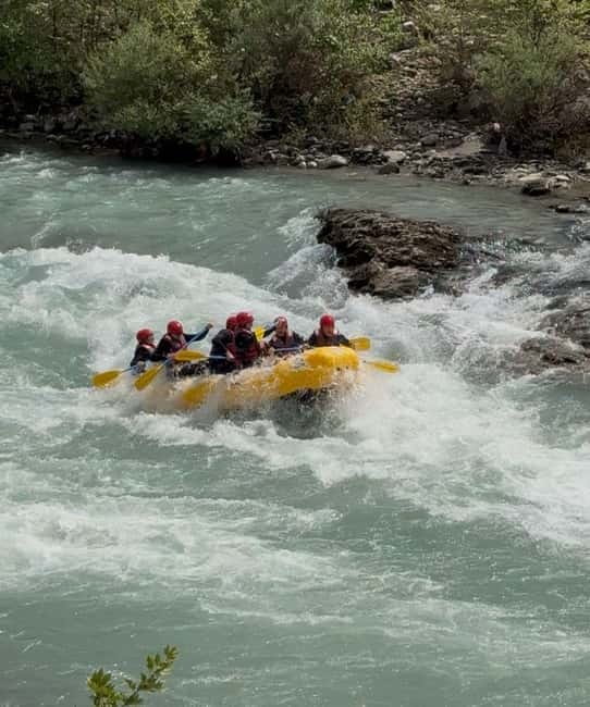 Permet: Vjosa River National Park Guided Rafting Tour - The first rapids help you find the rhythm