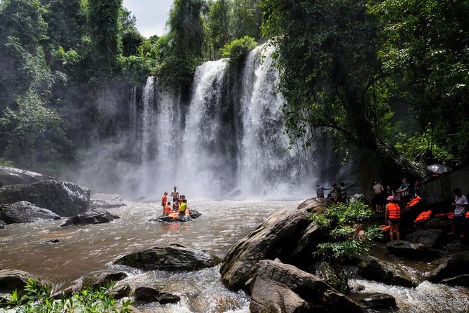 Phnom Kulen Waterfall National Park from Siem Reap - Phnom Kulen Waterfall is the payoff
