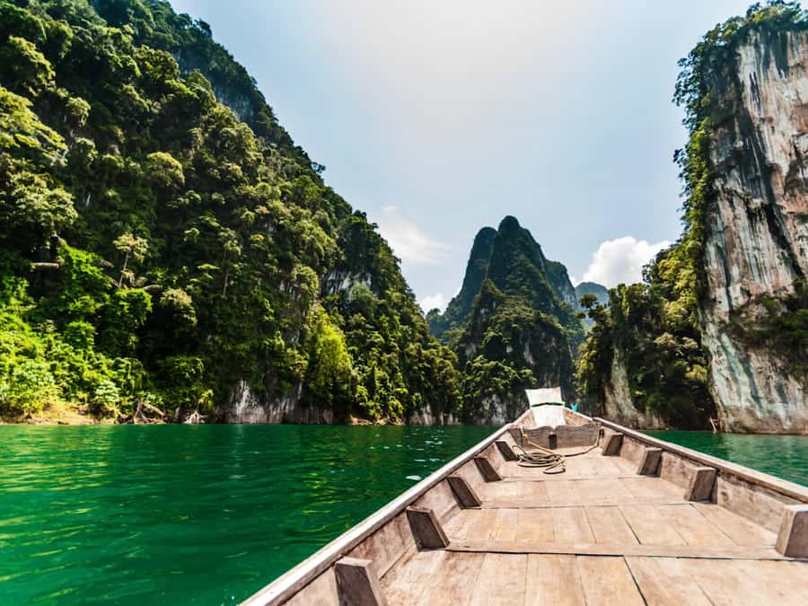 Phuket: Hong Island Lagoon and Lao Lading Island Speed Boat - Pak Bia and the limestone island views