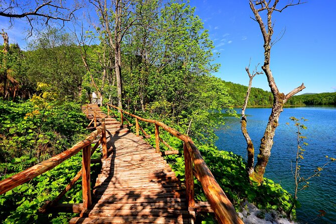 Plitvice Lakes National Park Admission Ticket - Kozjak Lake and the electric boat crossing