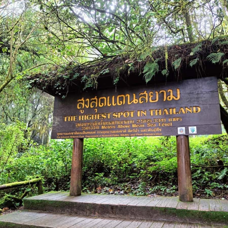 Private Tour Pha Chor Canyon & Doi Inthanon National Park - Doi Inthanon’s summit and the Ang Ka trail