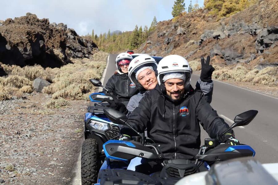 Puerto de la Cruz: Quad Sunset Volcano Teide National Park - The road above the clouds is the real highlight