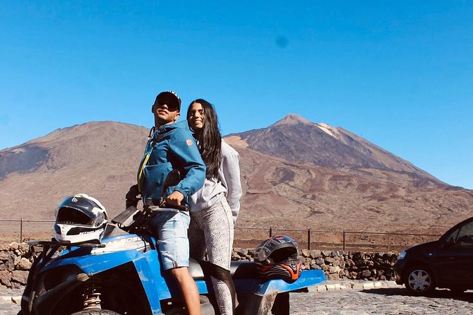Quad Tour Volcano Teide By Day in Teide National Park - A short stop and the route back down