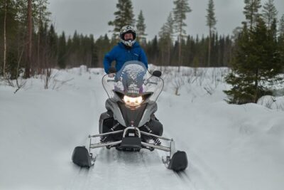 Rovaniemi: Drive New 2025 Snowmobiles on Arctic Safari & BBQ