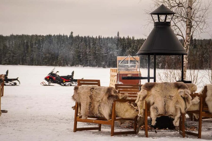 Rovaniemi: Guided Wilderness Snowmobile Safari & Barbeque - Children, passengers, and age limits