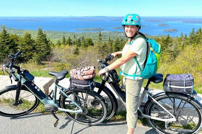 Self-Guided Ebike Tours of Acadia National Park Carriage Roads - Starting at Hulls Cove Visitor Center