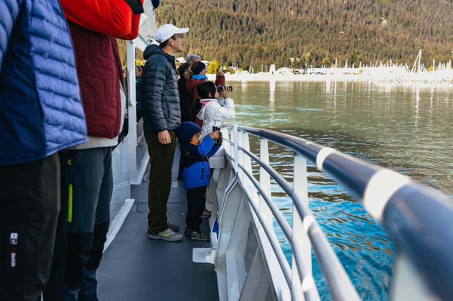 Seward: Kenai Fjords National Park Catamaran Cruise w/Lunch - Getting close to a tidewater glacier