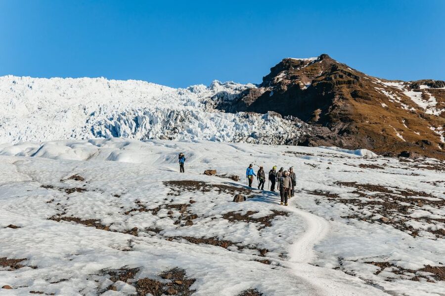 Skaftafell National Park: Falljokull Glacier Easy Hike - The approach: easy on paper, more active in practice