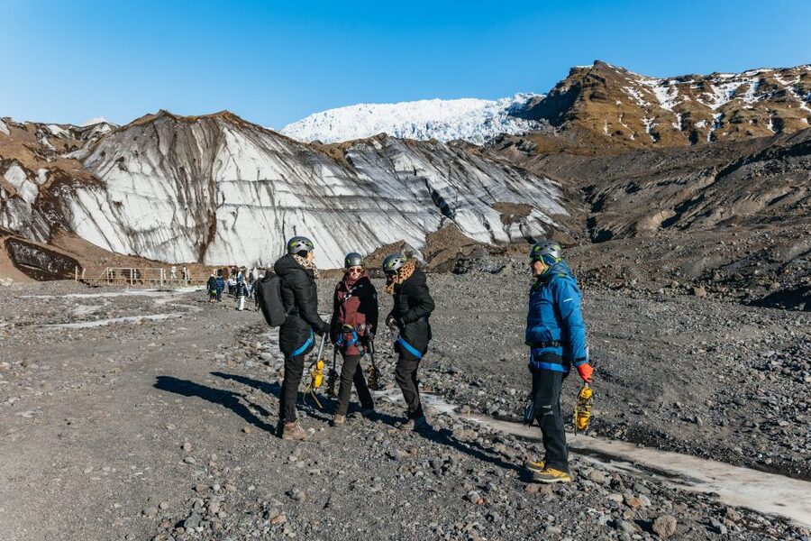Skaftafell National Park: Falljokull Glacier Easy Hike - Crevasses, moulins, and blue ice
