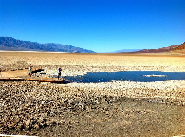 Small-Group Death Valley National Park Day Tour from Las Vegas - Badwater Basin, 282 feet below sea level