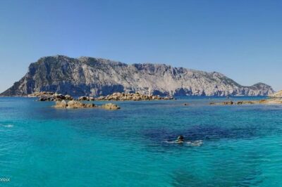 Snorkeling marine protected area Tavolara