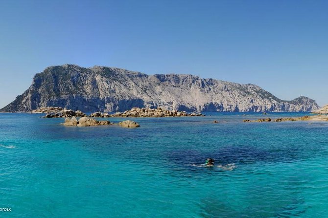 Snorkeling marine protected area Tavolara - Molara’s natural pools and the fish below
