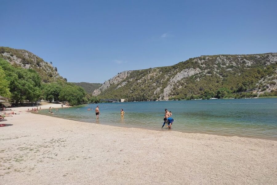 Split: Krka National Park Full-Day Tour with Wine Tasting - The boat through the river canyon