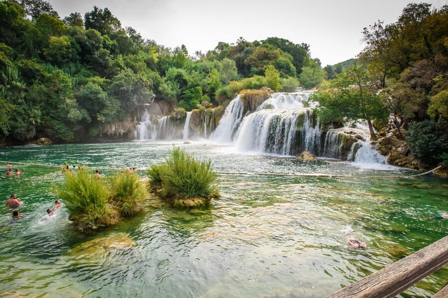 Split/Trogir: Krka National Park Day Trip & Boat to Skradin - Four hours around Krka National Park