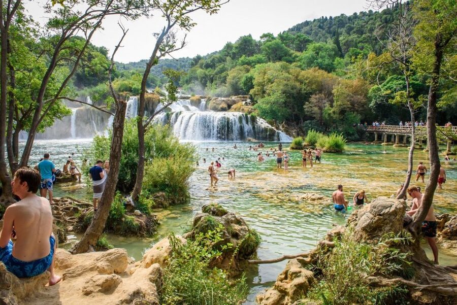 Split/Trogir: Krka National Park Day Trip with Wine Tasting - The guides are a major part of the experience
