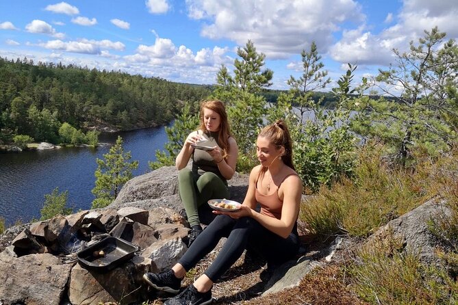 Stockholm: Nature Reserve Hiking Tour with Campfire Lunch - The second two-hour walk and the ride to Slussen