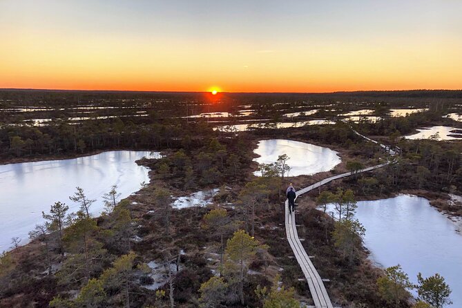 Sunset at Kemeri National Park - Mosquitoes, weather, and what to bring