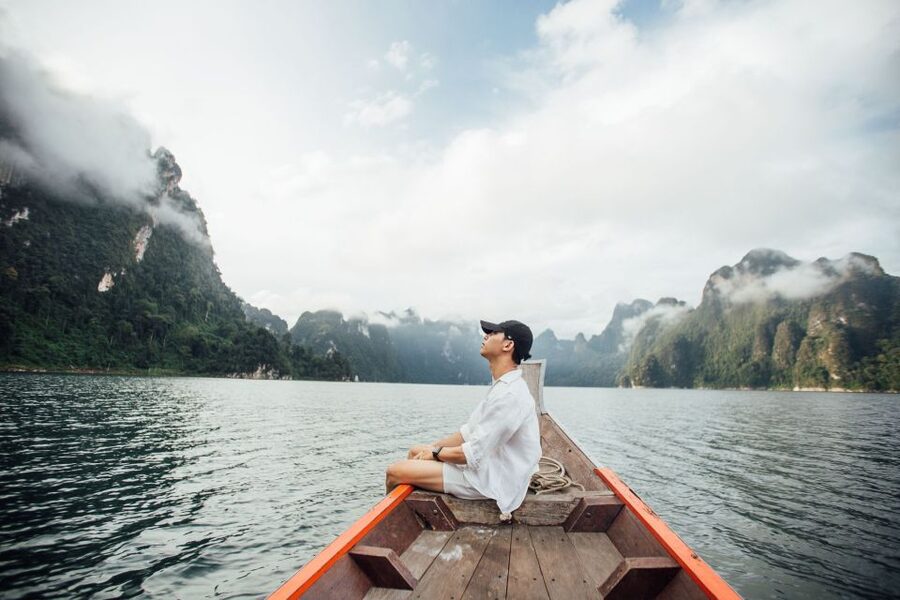 Surat Thani: Khao Sok National Park Chiew Larn Lake Cruise - The 500Rai Floating Resort stop