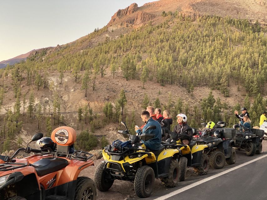 Teide National Park Day or Sunset Tour on Quads - The 2,100-meter viewpoint at sunset