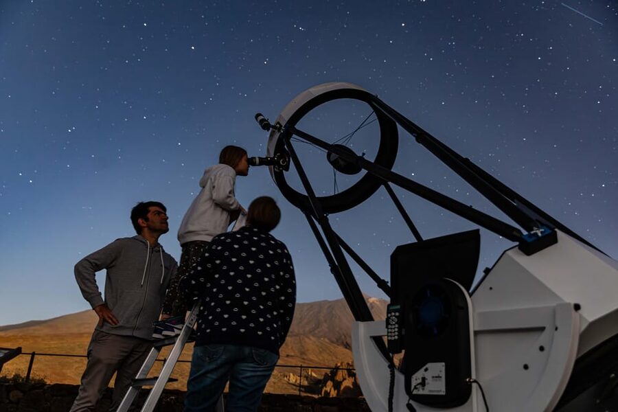 Teide National Park: Guided Large Telescope Stargazing Tour - The opening sky talk with Alessandro