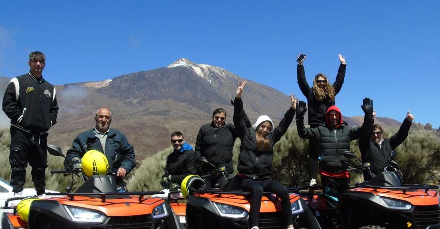 Tenerife: Guided Quad Bike Tour to Teide National Park - From Granadilla de Abona toward the volcanic highlands